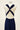 Robe Prestance bleu marine — dos 4 liens retombants