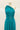 Robe Prestance turquoise — devant 2 asymetrique