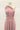 Robe Prestance Rose poudré — devant 2 asymetrique