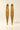 Pendientes Ondine, con flecos dorados