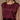 Top con corte escotado en color burdeos, de Louise